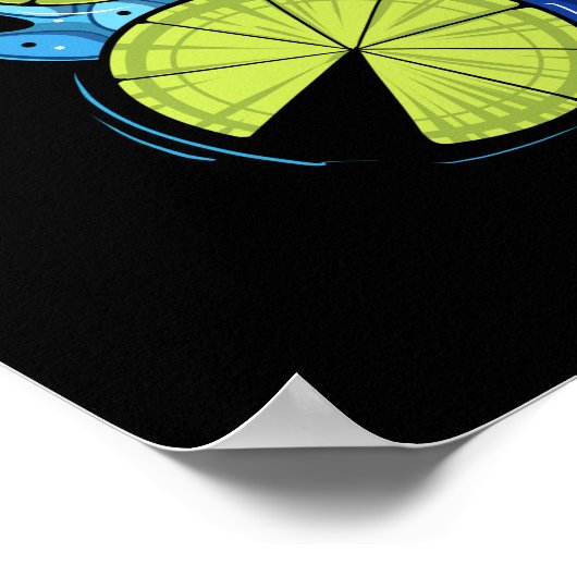 Japanse Koi Fish Poster (Hoek)