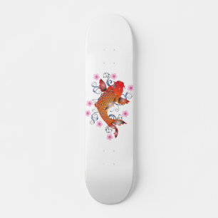 Japanse Koi Fish Skateboard