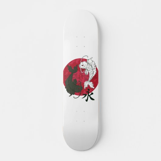Japanse Koi Fish Skateboard (Voorkant)