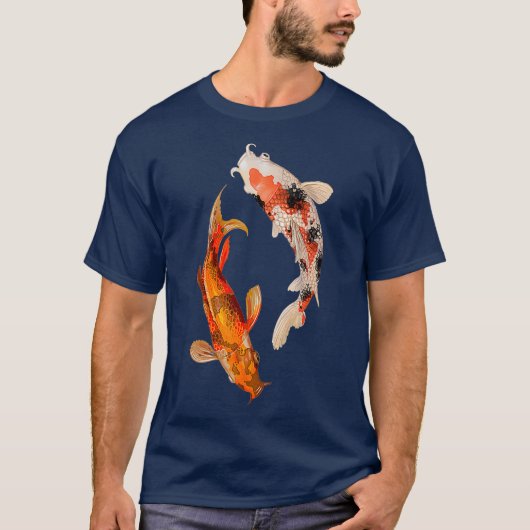 Japanse Koi Fish T-shirt (Voorkant)
