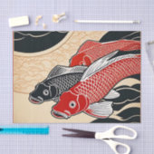  Japanse Koi Fish Tissuepapier (Craft)