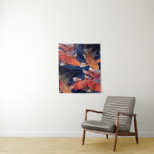 Japanse Koi Fish Wandkleed (In situ)