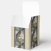 Japanse Koi Hiroshige Vis Festival Vlag Bedankdoosjes (Geopend)