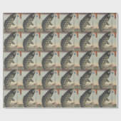 Japanse Koi Hiroshige Vis Festival Vlag Cadeaupapier (Vlak)