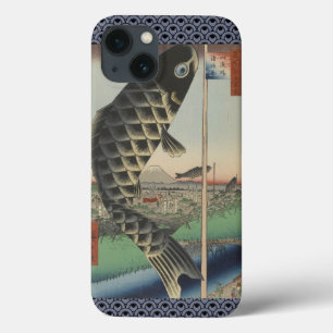 Japanse Koi Hiroshige Vis Festival Vlag Case-Mate iPhone Case