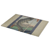 Japanse Koi Hiroshige Vis Festival Vlag Snijplank (Hoek)