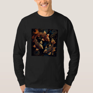 Japanse Koi Karper Nishikigoi Vis Japan T-shirt