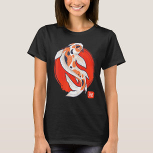 Japanse Koi Karper Nishikigoi Vis Koi Vis T-shirt