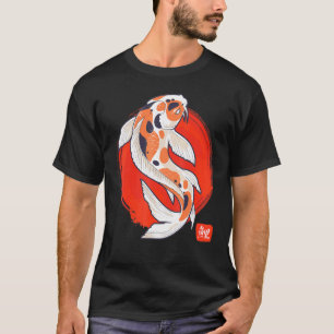 Japanse Koi Karper Nishikigoi Vis Koi Vis T-shirt