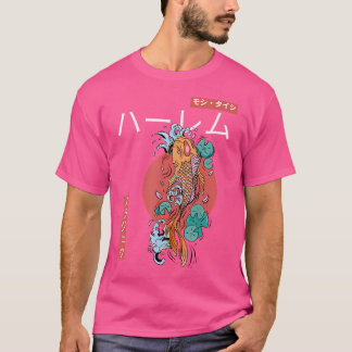 Japanse Koi Karper Vis Esthetische Kunst Nishikigo T-shirt