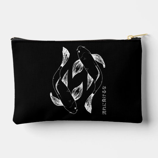 Japanse Koi Motivatie minimalist Etui (Achterkant)