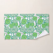Japanse Koi Pond Towel Set Bad Handdoek (Handdoek)