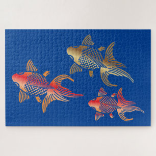 Japanse Koi Pond Trio Legpuzzel