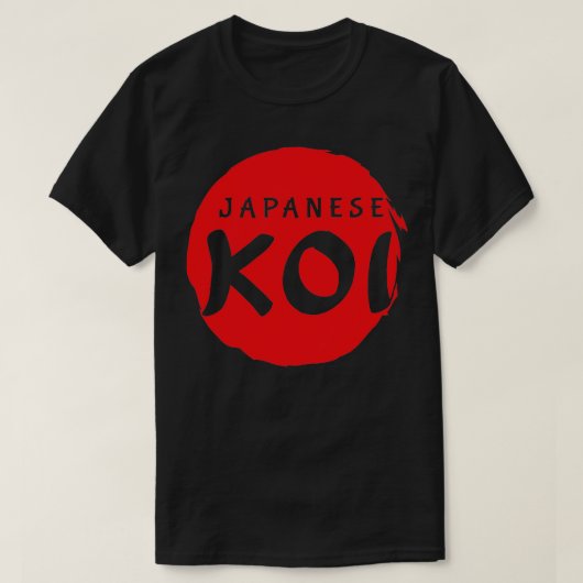 Japanse Koi T-shirt (Design voorkant)