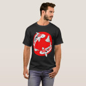 Japanse koi t-shirt (Voorkant volledig)