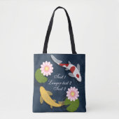 Japanse Koi Vijver Tote Bag (Voorkant)