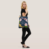 Japanse Koi Vijver Tote Bag (Op model)