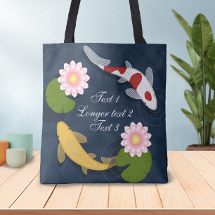 Japanse Koi Vijver Tote Bag
