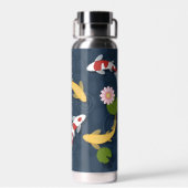 Japanse Koi Vijvervis Waterfles (Achterkant)