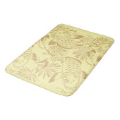 Japanse Koi Vis Aangepaste Kleuren Patroon Badmat (Gekanteld)