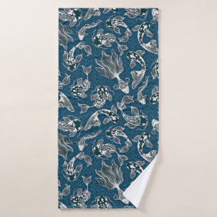 Japanse Koi Vis Badhanddoek