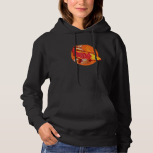 Japanse koi vis nishikigoi Japanse karper voor wif Hoodie