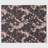 Japanse Koi Vis Sakura Patroon  Cadeaupapier (Vlak)