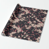 Japanse Koi Vis Sakura Patroon  Cadeaupapier (Uitgerold)