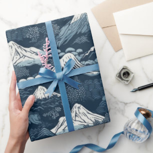 Japanse Koi Vis Sakura Patroon Cadeaupapier