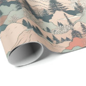Japanse Koi Vis Sakura Patroon Cadeaupapier (Rol Hoek)