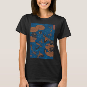 Japanse Koi Vis Vijver Ukiyo-e Kunst - Traditionee T-shirt