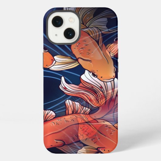 Japanse Koi Vissen iPhone Hoesje (Achterkant)