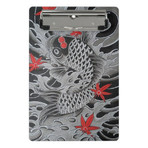 Japanse Koi Vissen Mini Klembord