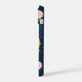 Japanse Koi Visvijver iPhone 15 Case (Linkerkant)