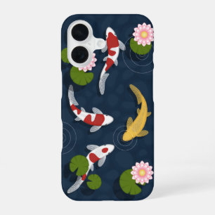 Japanse Koi Visvijver iPhone 16 Hoesje