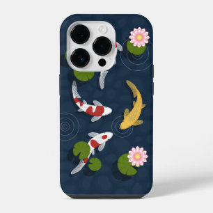 Japanse Koi Visvijver iPhone 14 Plus Hoesje