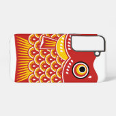 Japanse Koinobori Fish Streamer Samsung Galaxy Hoesje (Achterkant horizontaal)