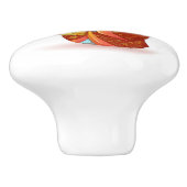 Japanse Kokeshi Doll Keramische Knop (Zijkant)