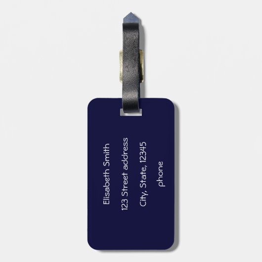 Japanse kokeshi-pop bij bamboo tijdens zonsopgang bagagelabel (Achterkant verticaal)