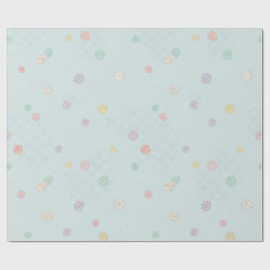 Japanse Konpeito-candy & Shippo-patroon Cadeaupapier