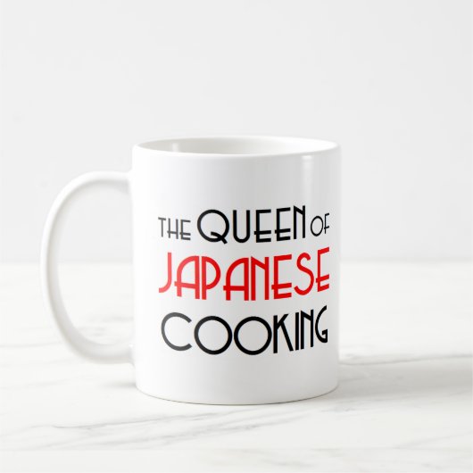 japanse kookkoningin koffiemok (Links)