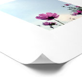 Japanse kosmos Flowers Poster (Hoek)