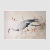 Japanse kraan 2 Decoupage papier (Voorkant)