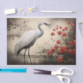 Japanse kraan 6 Decoupage papier (Craft)