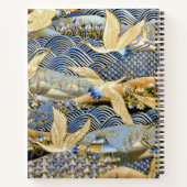 Japanse kraan Aangepast Notitieboek (Achterkant)