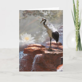 Japanse kraan "Langlevendigheid" Kaart