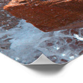 Japanse kraan "Langlevendigheid" Poster (Hoek)