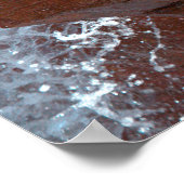 Japanse kraan "Langlevendigheid" Poster (Hoek)