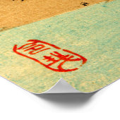 Japanse kraan nr. 1 poster (Hoek)