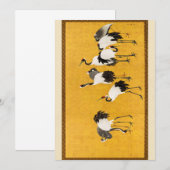  Japanse kraankunst Kaart (Voorkant / Achterkant)